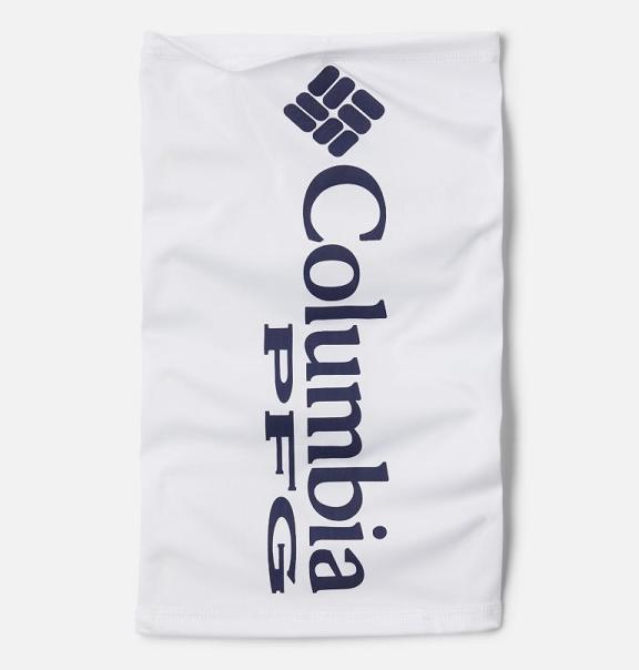 Columbia Terminal Tackle PFG Scarves White For Men's NZ19672 New Zealand